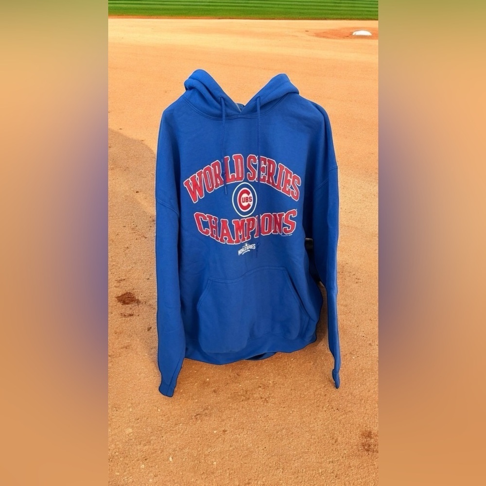 Chicago Cubs World Series Championship Hoodie XL